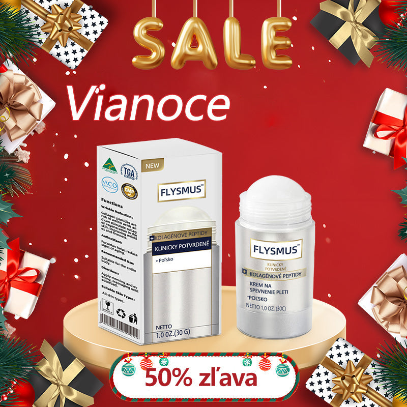 Flysmus™ Kolagénové peptidy SPEVŇUJÚCE SÉRUM v tyčinke  🇸🇰 Certifikované Slovenským ústavom hygieny (SÚH) a Slovenskou dermatologickou spoločnosťou (SDS), zaručujúce najvyššiu kvalitu a bezpečnosť pre vašu pleť.