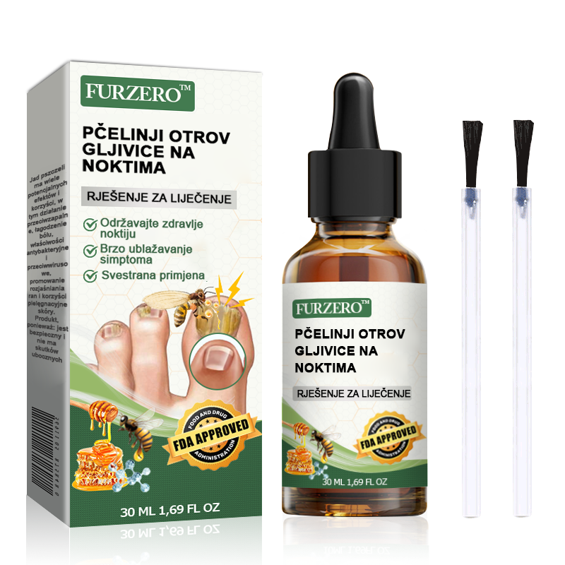 👩‍⚕️Furzero™ Ošetrujúce sérum proti včelímu jedu na nechty