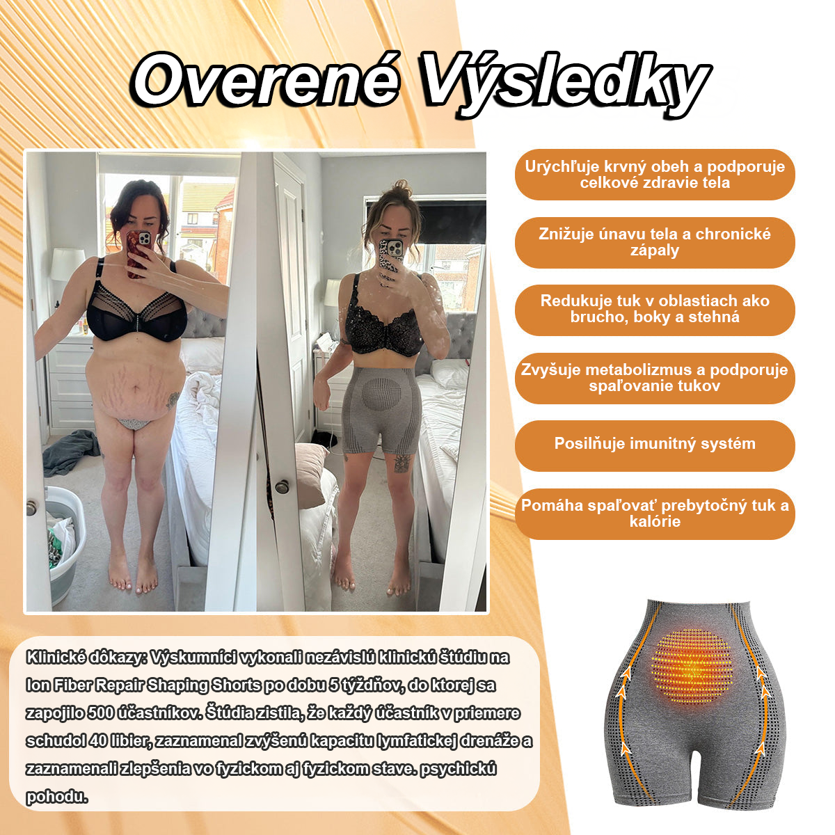 [Nová aktualizácia leta 2025] VOCJFEI™ MicroVibration Module Massage Ice Silk Shorts s iónovými vláknami na opravu a tvarovanie