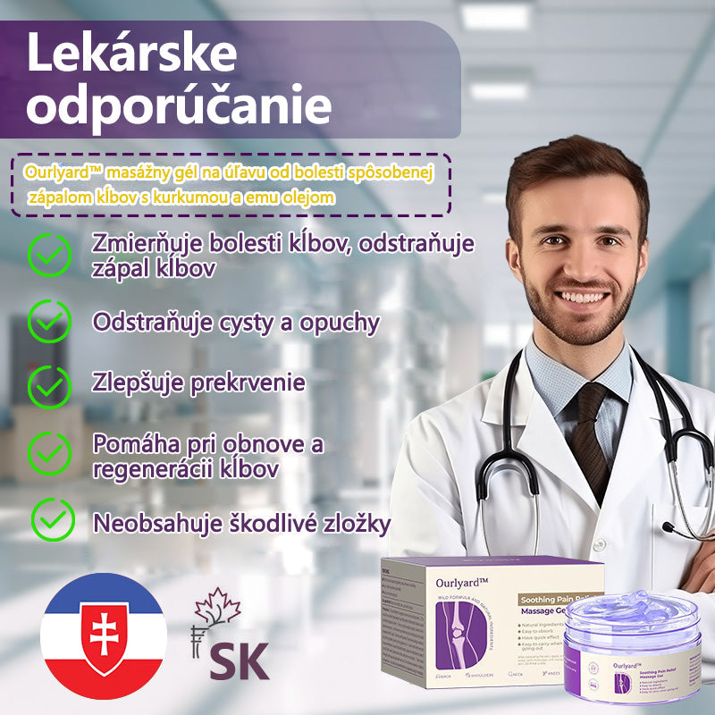 🍀💪Oficiálny obchod: Ourlyard™ Kurkuma a emu olej na zmiernenie bolesti pri artritíde Masážny gél 👨‍⚕️Slovensko Ortopedická asociácia (SAK) schválila💥