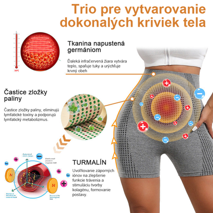 [Nová aktualizácia leta 2025] VOCJFEI™ MicroVibration Module Massage Ice Silk Shorts s iónovými vláknami na opravu a tvarovanie