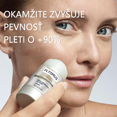Flysmus™ Kolagénové peptidy SPEVŇUJÚCE SÉRUM v tyčinke  🇸🇰 Certifikované Slovenským ústavom hygieny (SÚH) a Slovenskou dermatologickou spoločnosťou (SDS), zaručujúce najvyššiu kvalitu a bezpečnosť pre vašu pleť.