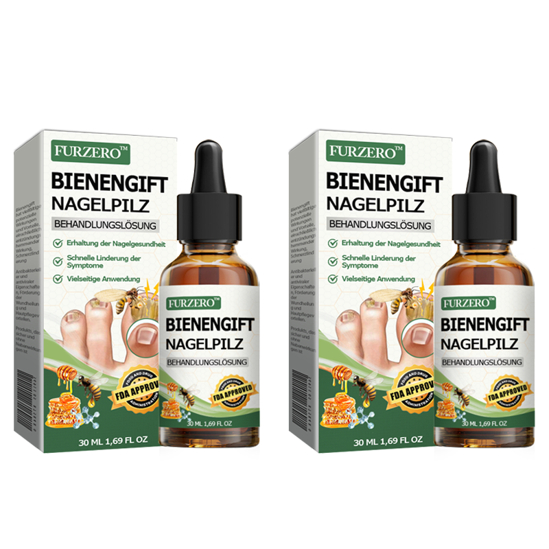 👩‍⚕️Furzero™ Ošetrujúce sérum proti včelímu jedu na nechty